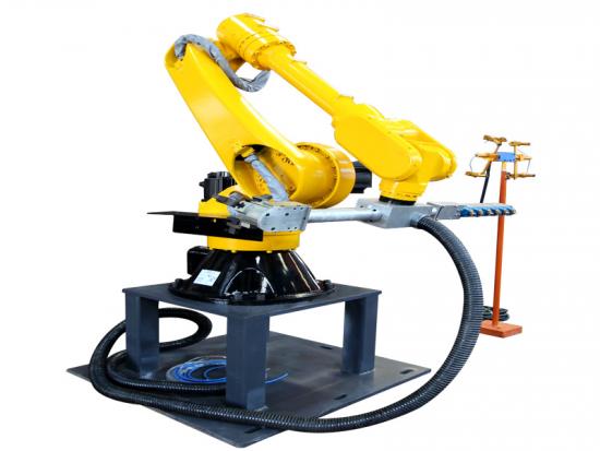 买球APP官网【中国】科技有限公司国内首家全自主研发50KG取喷一体化压铸机器人